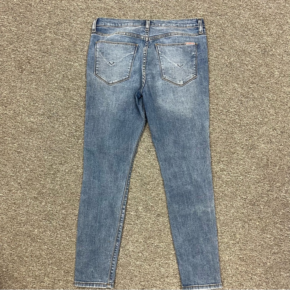 Hudson Jeans Size 29 Natalie Super‎ Skinny Medium Wash Stretch Denim Flattering - Picture 7 of 9